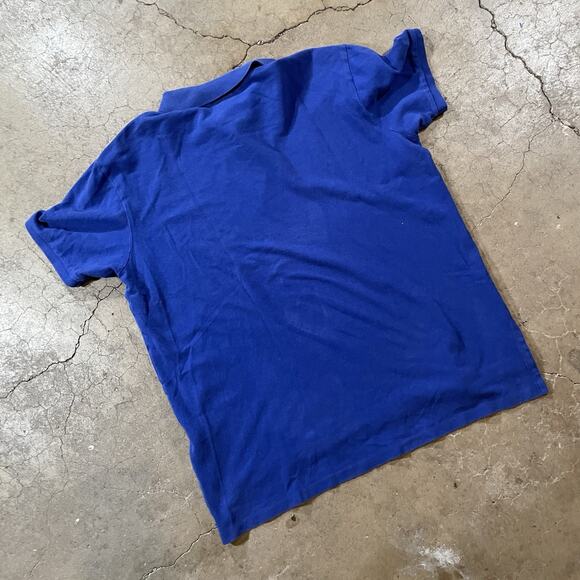 Polo Ralph Lauren Polo Shirt Men's XL Classic Fit Mesh Pony Logo Blue - Picture 7 of 7